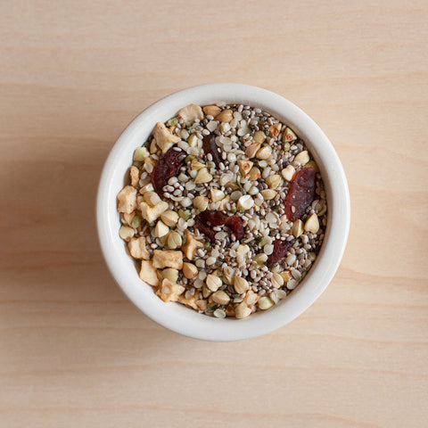Detail view of Holy Crap - a vegan, protein-rich breakfast cereal