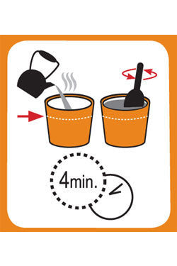 Serving directions for Holy Crap Plus Oats cereal